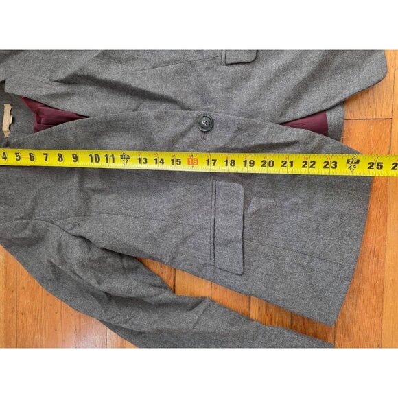 Talbots Women's Jacket in Gray Wool w/ Pockets Fully Size 6 P A001484 - Picture 2 of 8